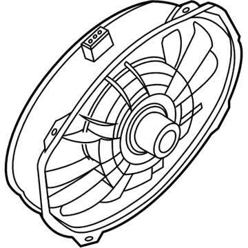 Lincoln LC5Z-18808-FA Front Driver Speaker