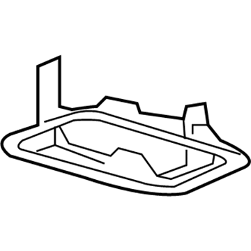 Mercury AT4Z-9904082-B Plate - Mounting