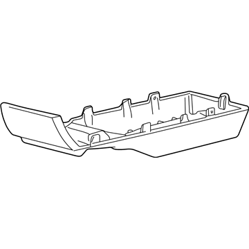 1999 Mercury Mountaineer Center Console Base - XL2Z-98043B62-AAC