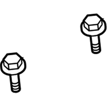 Mercury -W707375-S439 Mount Bracket Bolt