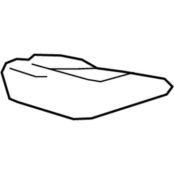 Ford 4L3Z-18632A22-AA Seat Cushion Pad