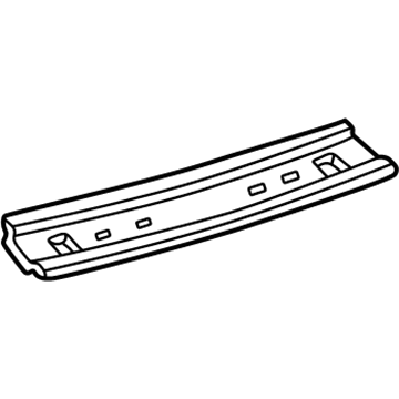 Ford F87Z-7803418-AA Windshield Header, Front