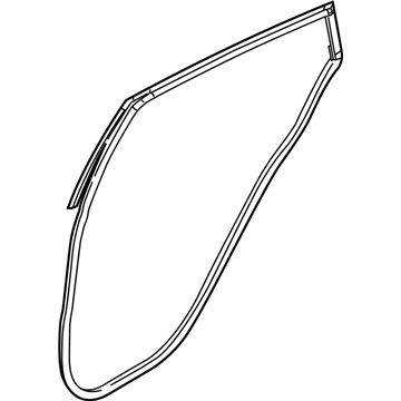 2018 Ford Fiesta Door Seal - CE8Z-58253A10-F
