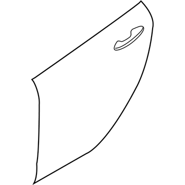 Ford AE8Z-5824700-B Outer Panel, Rear Passenger Side