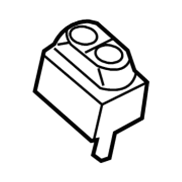 Ford E6DZ-14028-A Lock Switch, Front Center Passenger Side