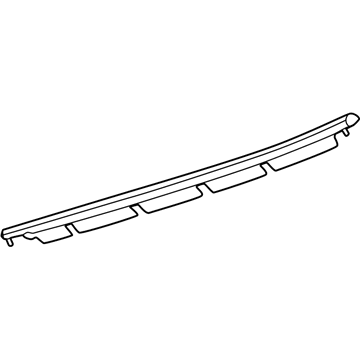 Mercury Weather Strip - 2F4Z-5425597-AA