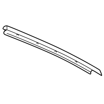 Mercury YF4Z-54255A60-AA Reveal Molding