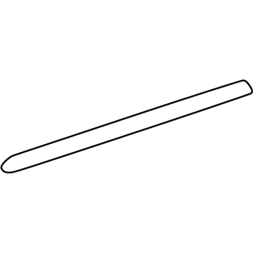 Mercury Sable Door Moldings - 2F4Z-5425557-CAPTM