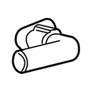 Mercury 1F1Z-8A521-BB Upper Hose