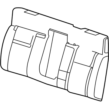 Lincoln 7L3Z-1666600-BB Seat Back Cover