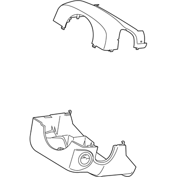 Ford Steering Column Cover - FL3Z-3530-EE