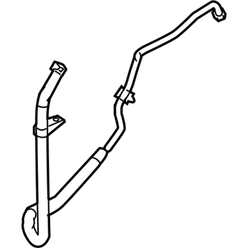 Ford 7C3Z-3A713-E Power Steering Return Hose