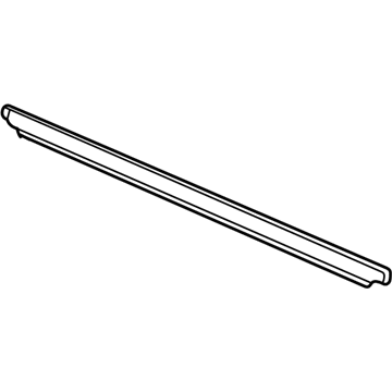 Ford F4ZZ-6321452-A Weatherstrip Assembly - Door Window, Passenger Side