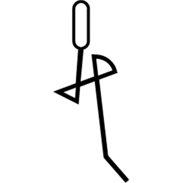 Mercury 8L8Z-7826461-A Lock Rod