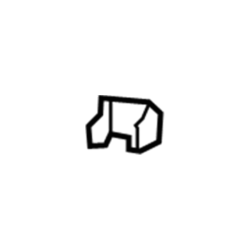 Ford -N802539-S439 Bumper Cover Retainer Nut
