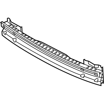 Ford BR3Z-17757-B Impact Bar, Front