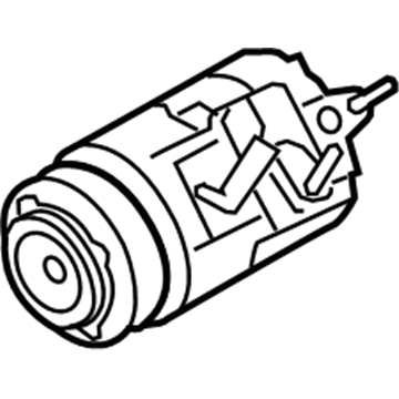 Ford Police Interceptor Utility A/C Compressor - DA8Z-19703-C