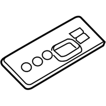 Lincoln BT4Z-19C149-C Bezel