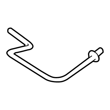 Lincoln Crankcase Breather Hose - HG9Z-9G297-E