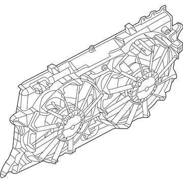 Ford BL3Z-8C607-B Fan & Motor