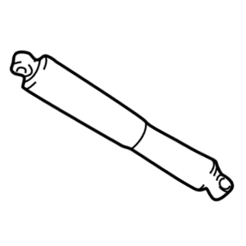 2004 Ford Excursion Shock Absorber - AU2Z-18V124-BL