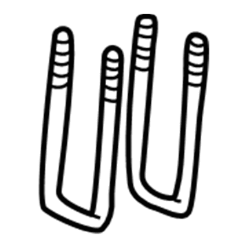 Ford F81Z-5705-ZA Spring U-Bolt, Front