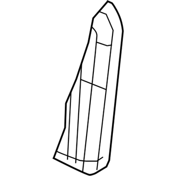 Lincoln FL7Z-7866800-B Seat Back Pad