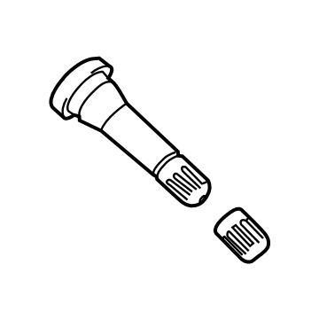 Ford 6C3Z-1700-A Valve Stem
