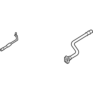 Ford Crankcase Breather Hose - ML3Z-9J279-D