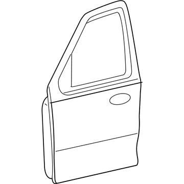 Ford 8L8Z-7820124-C Door Shell, Front Passenger Side