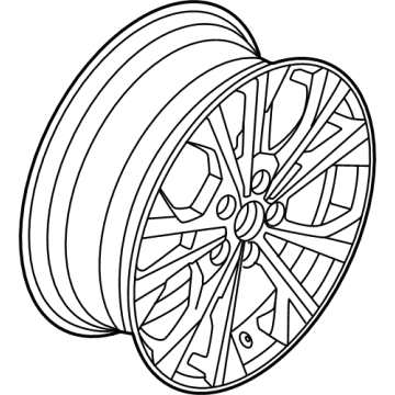 Ford PJ6Z-1007-G Wheel, Alloy