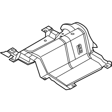 Ford LX6Z-78114B06-N Heat Shield, Rear