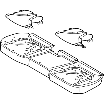 Lincoln FA1Z-58632A22-N Seat Cushion Pad