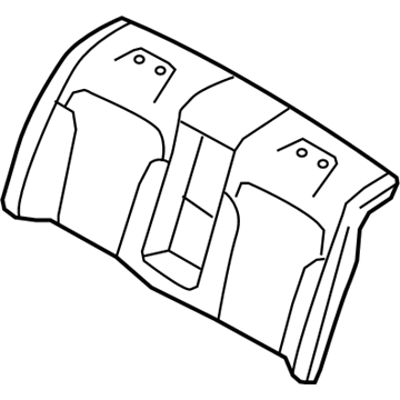 Lincoln AA5Z-5466600-AA Seat Back Cover