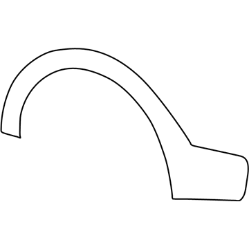 Ford 1C7Z-7829165-AAA Moulding, Driver Side