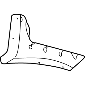 Ford YC3Z-78292A22-AAA Stone Deflector