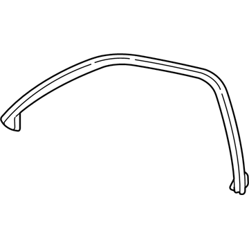 Mercury Sable Door Moldings - 4F1Z-5420891-AAA