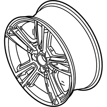 Ford AR3Z-1007-C Wheel, Alloy, Sparkle Silver