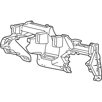 Ford XL3Z-19E726-AA Duct - Air