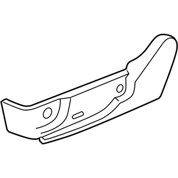 Mercury 7E5Z-5462187-AA Valance