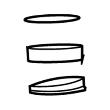Lincoln Coil Spring Insulator - 2C5Z-5415-AA