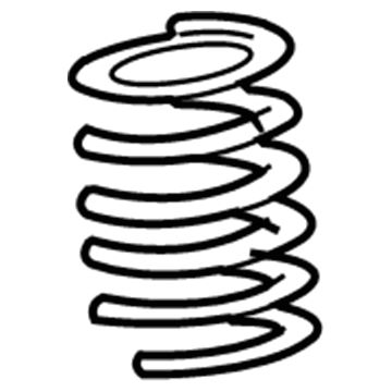 2005 Lincoln Aviator Coil Springs - 2C5Z-5310-BA