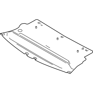 Ford 5R3Z-17626-BA Lower Deflector, Front Passenger Side