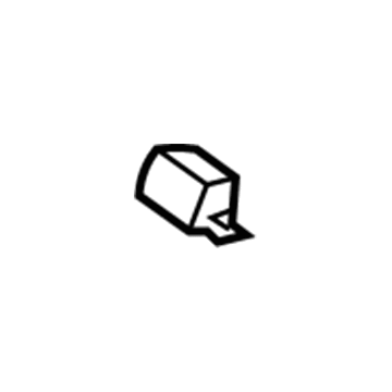 Ford -W705992-S441 Lower Deflector Nut