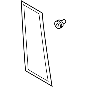 Ford JL7Z-4028166-AB Applique, Rear Passenger Side