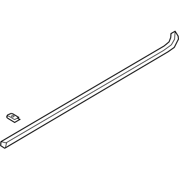 Ford JL7Z-4029796-BC Belt Molding, Passenger Side