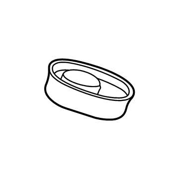 Ford JX6Z-3D677-C Coupling Shield, Front