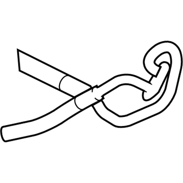 Ford 2C5Z-3A719-BA Power Steering Pressure Hose, Lower