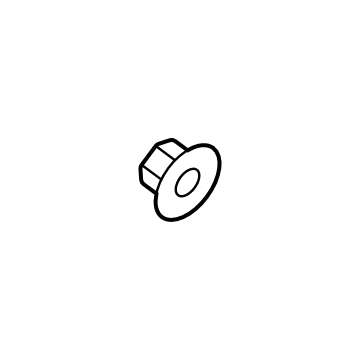 Ford -W711468-S437 Running Board Nut