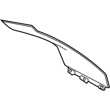 Lincoln FA1Z-5804608-BB Upper Molding
